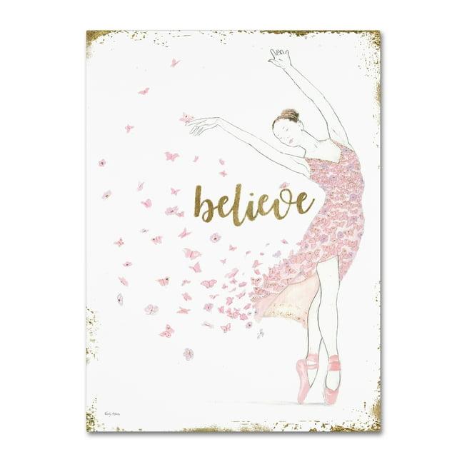 Trademark Fine Art 'Dream Dancer I' Canvas Art by Emily Adams