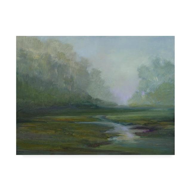 Trademark Fine Art 'Early Morning Fog' Canvas Art by Sheila Finch