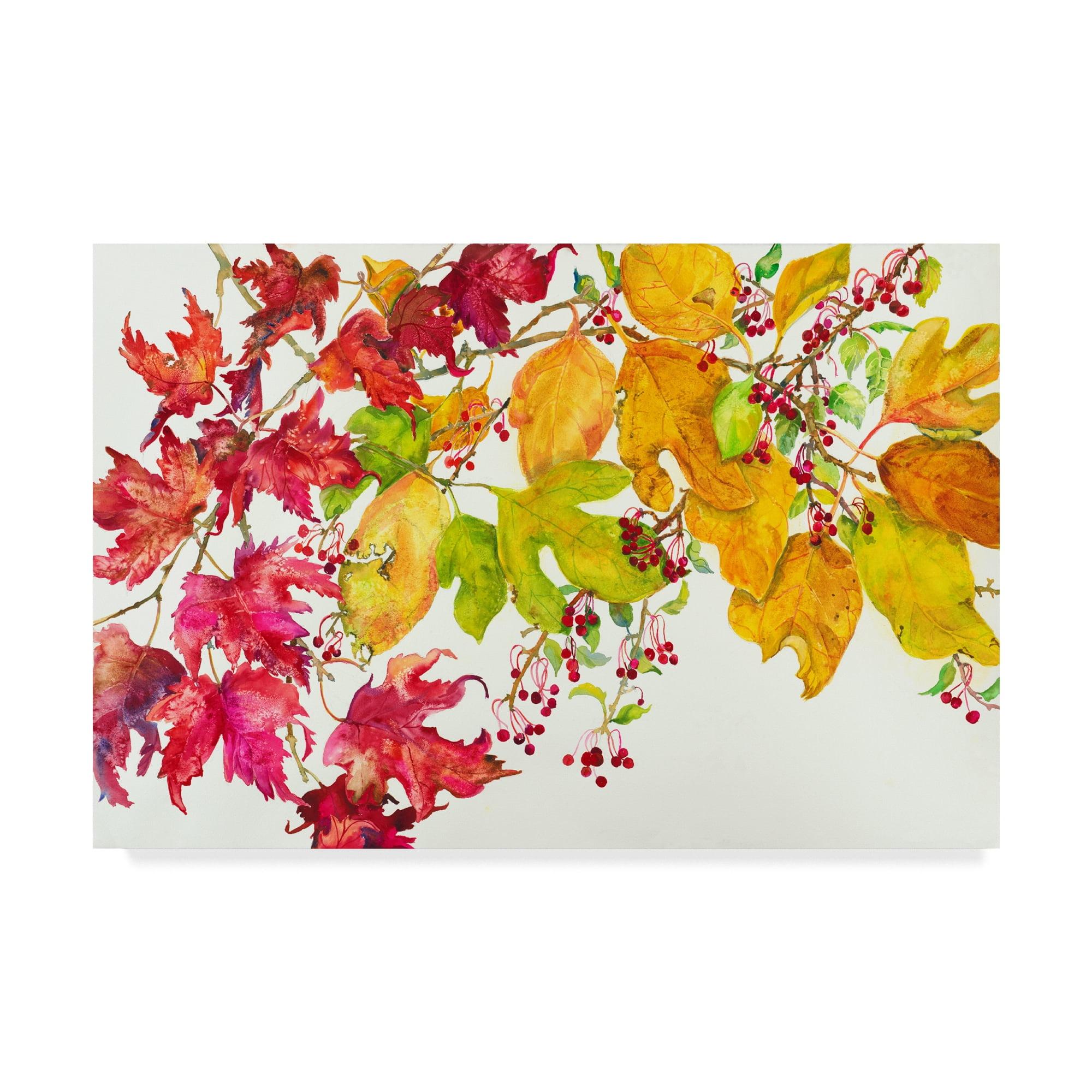 Trademark Fine Art Joanne Porter " Fall Color " by Joanne Porter