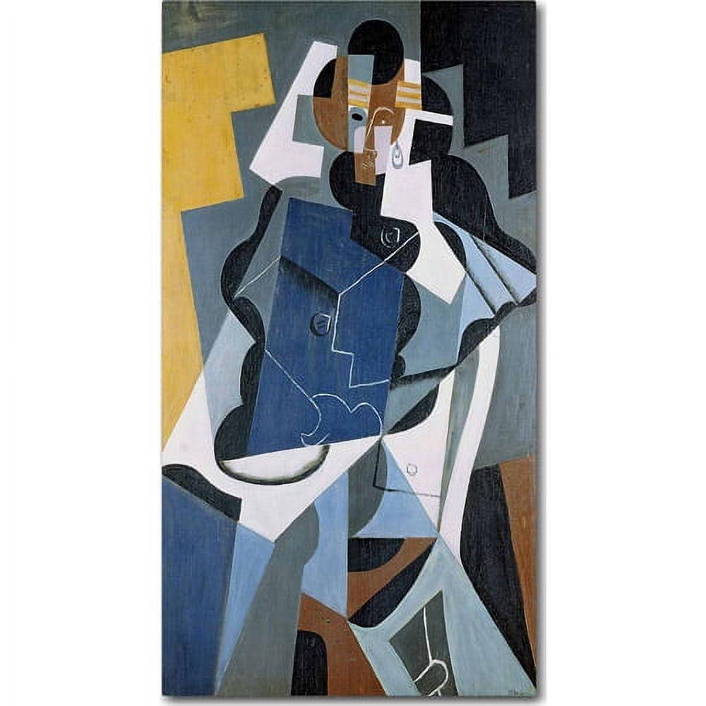 " Figure Of A Woman 1917 " by Juan Gris