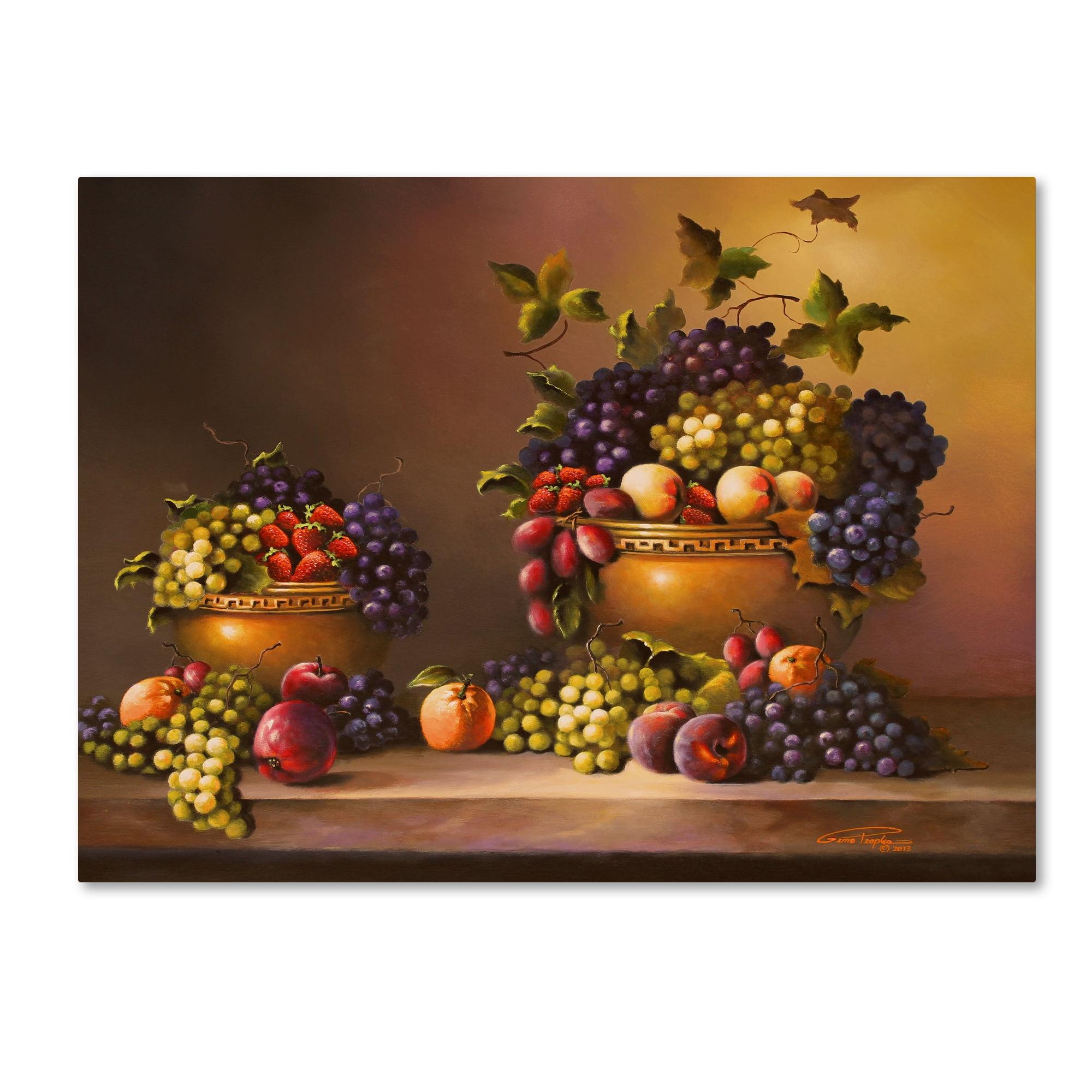 Trademark Fine Art 'Fresh From The Garden' Canvas Art by Geno Peoples