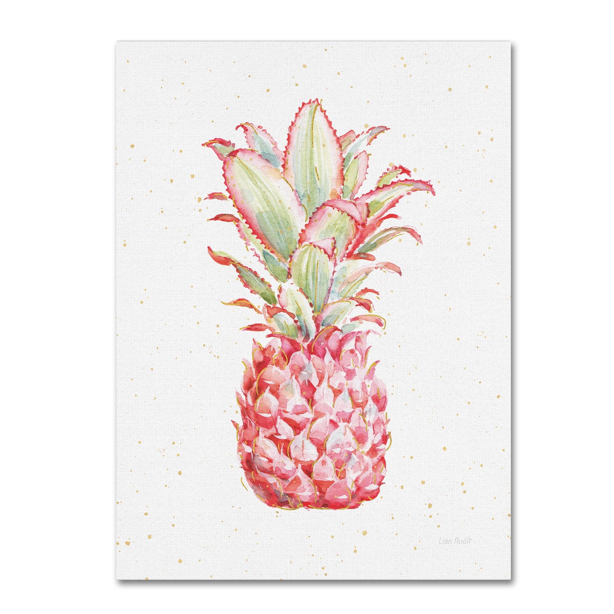 Trademark Fine Art 'Gracefully Pink XI' Canvas Art by Lisa Audit