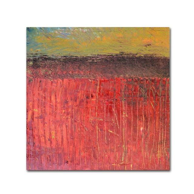 Trademark Fine Art "Highway Series Cranberry Bog" Canvas Art by Michelle Calkins
