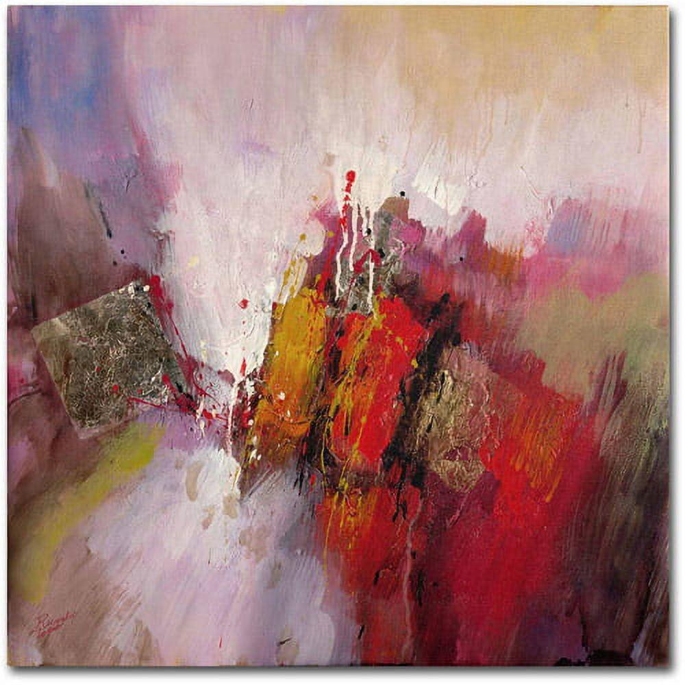 Ricardo Tapia 24" Colorful Abstract Canvas Art