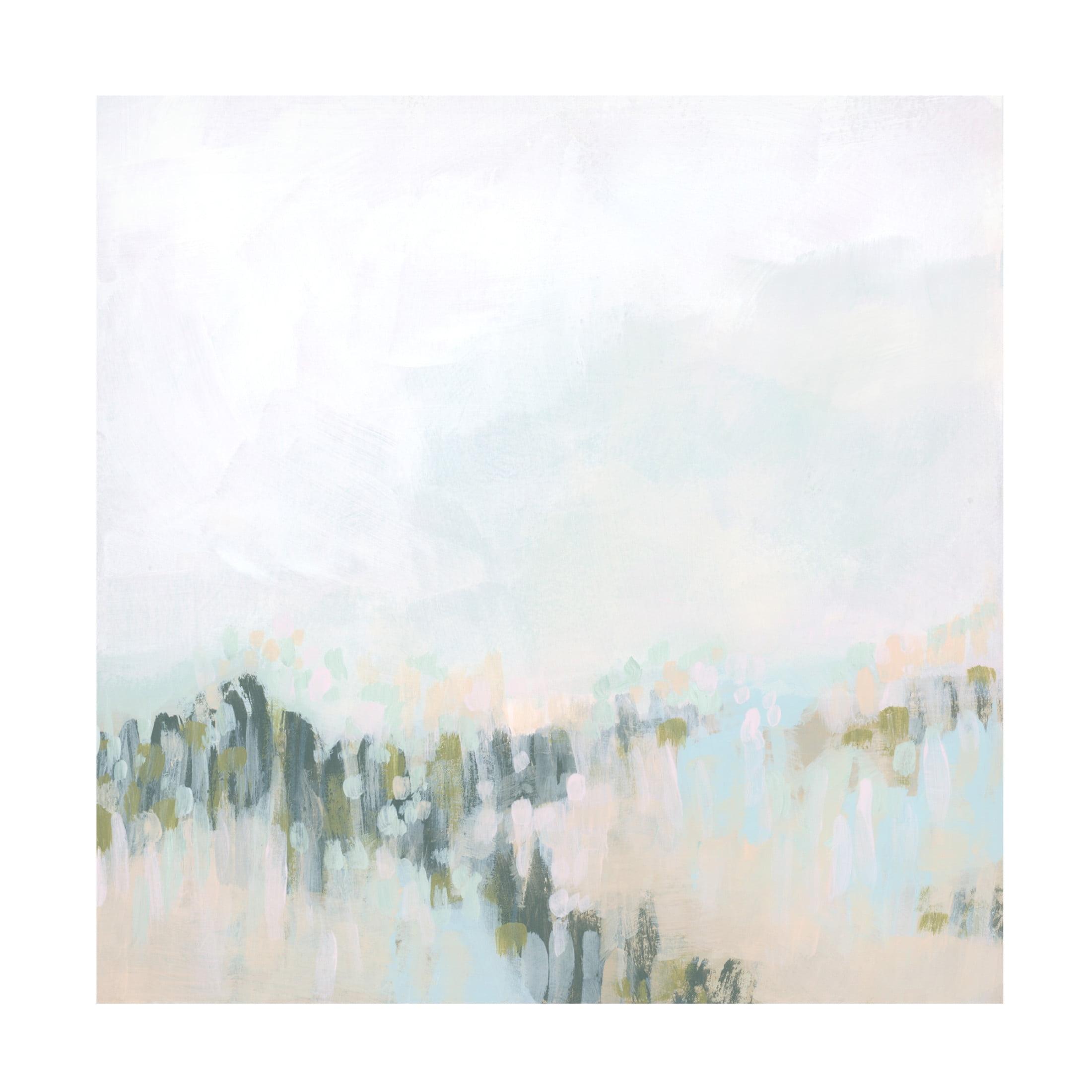 Trademark Fine Art - June Erica Vess  Pastel Field I Canvas Art