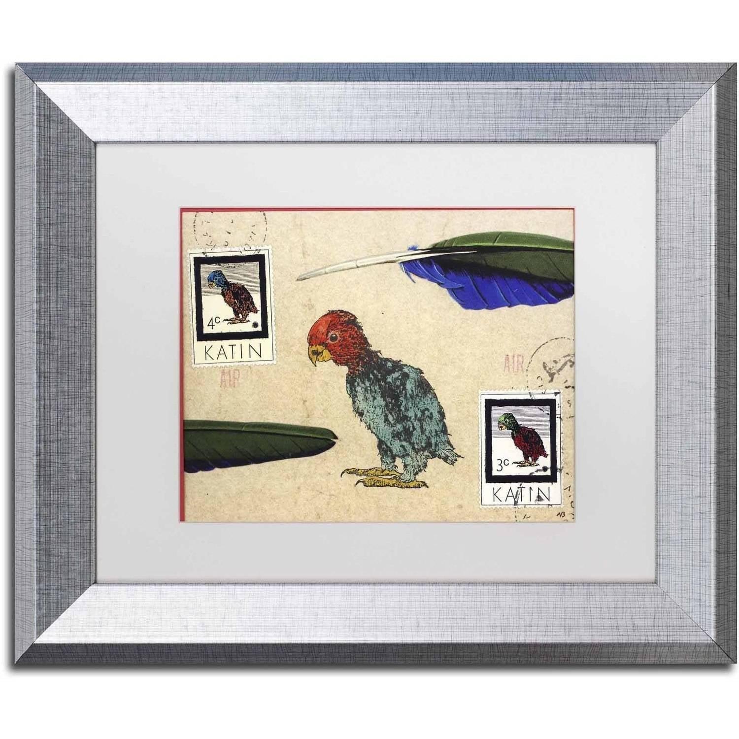 Trademark Fine Art Nick Bantock " Katin Parrot " by Nick Bantock