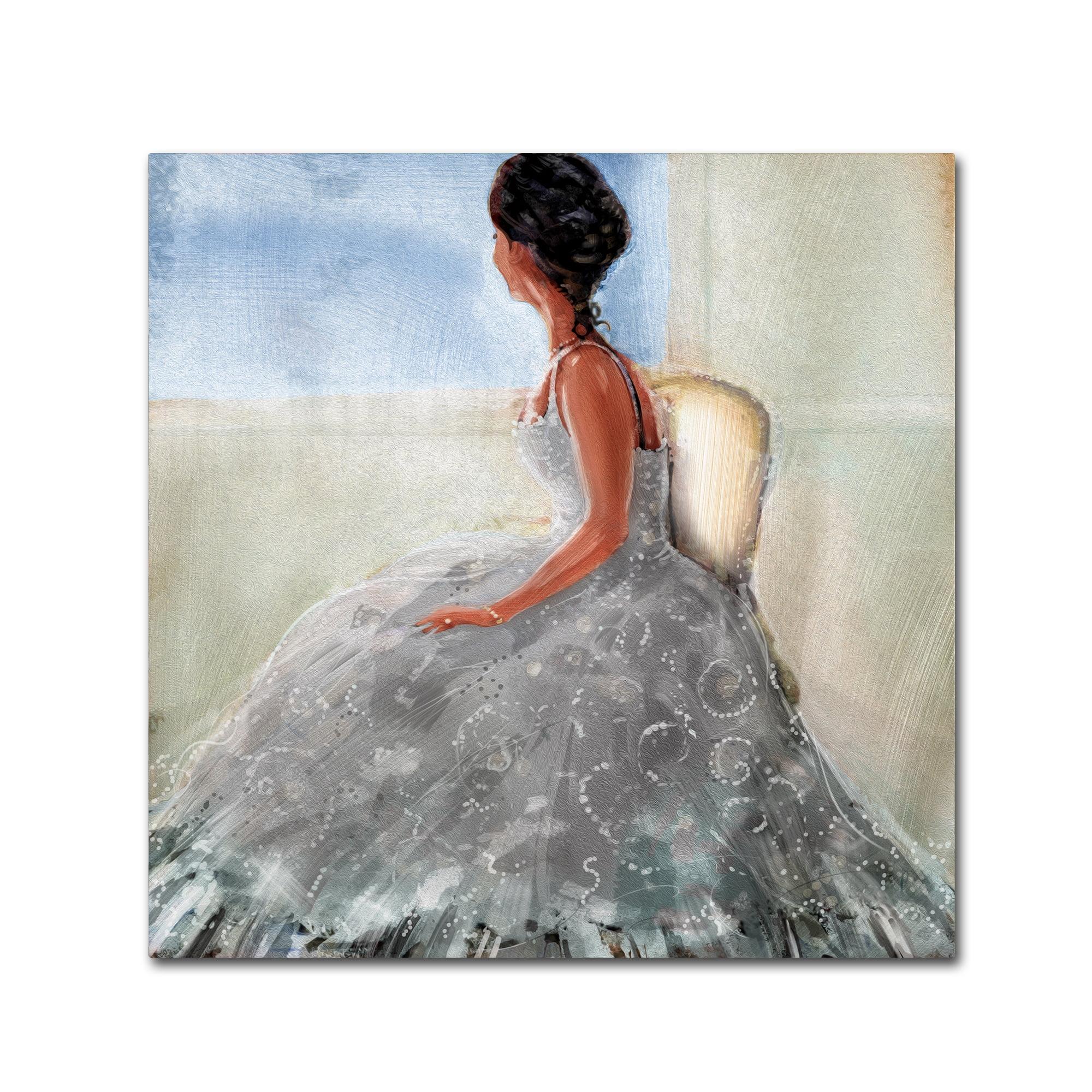 Trademark Fine Art " Lady In The Window " by ALI Chris