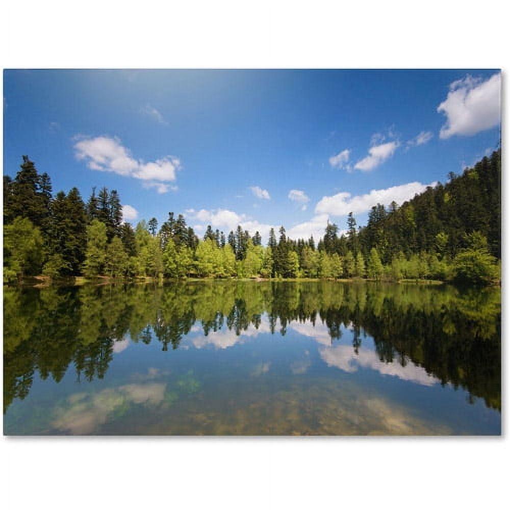 Trademark Fine Art "Lake Maix" by Philippe Sainte-Laudy Photographic Print on Wrapped Canvas