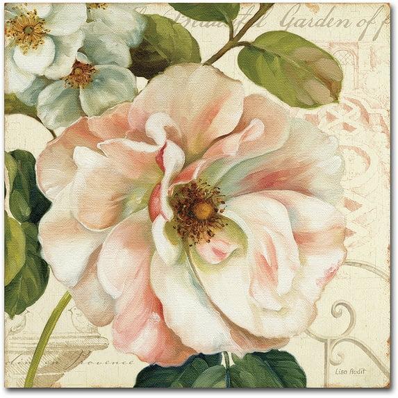 Trademark Fine Art "Les Jardin II" Canvas Art by Lisa Audit