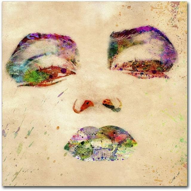 Trademark Fine Art " Marilyn Monroe " by Mark Ashkenazi
