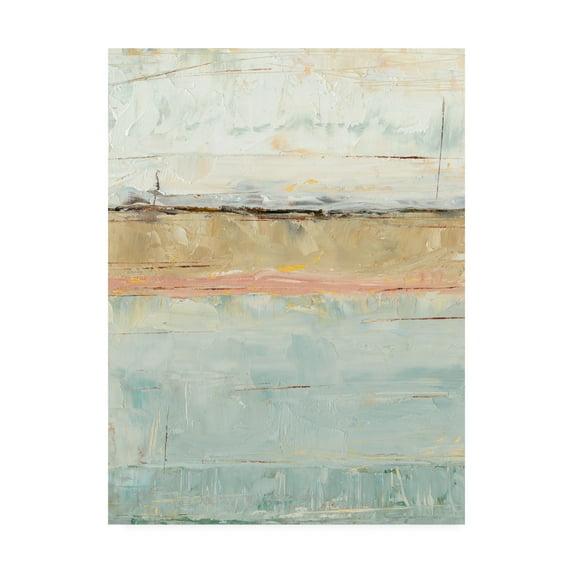 Trademark Fine Art 'Pastel Horizon Paint I' Canvas Art by Ethan Harper