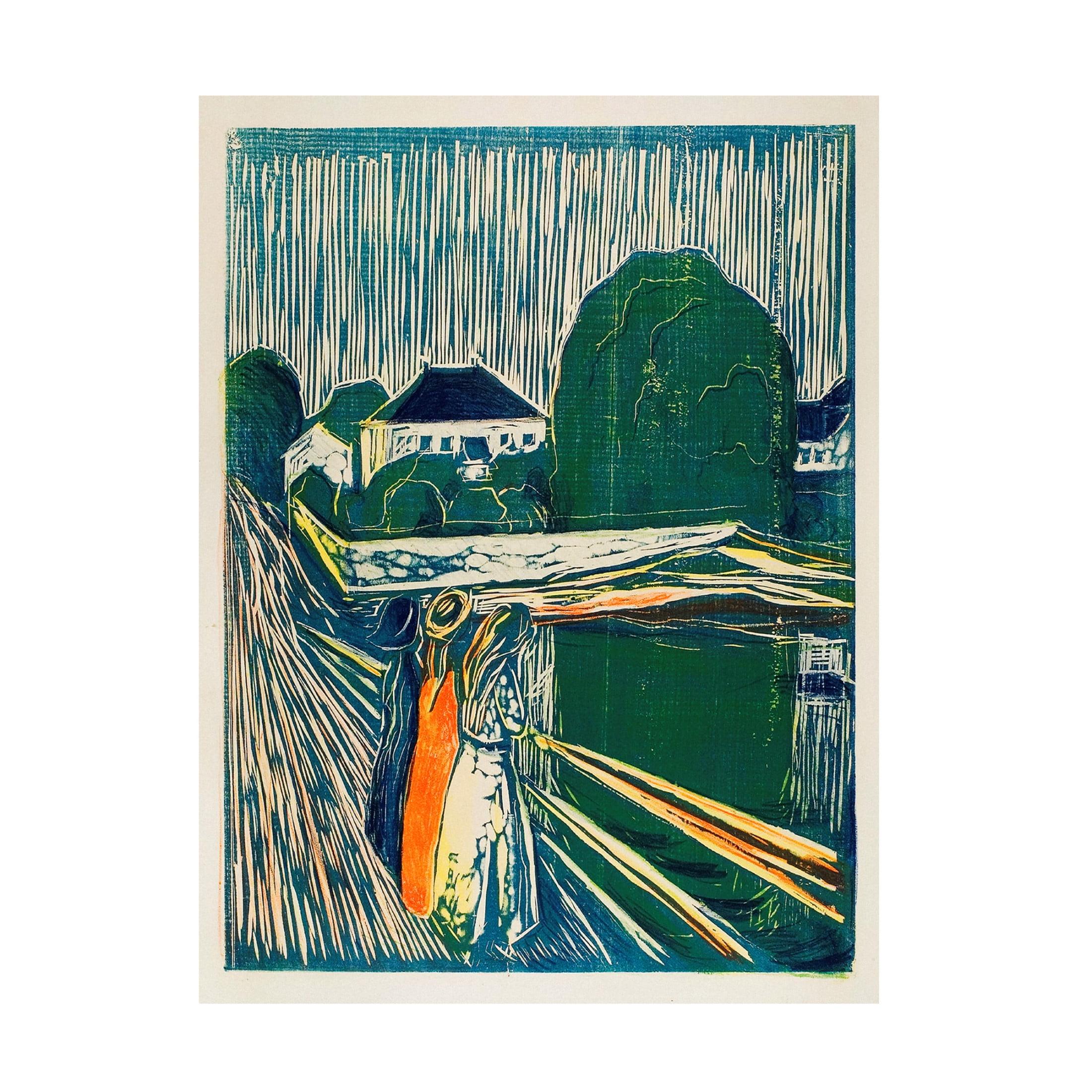 Trademark Fine Art Modern & Contemporary " The Girls On The Bridge " by Pictufy