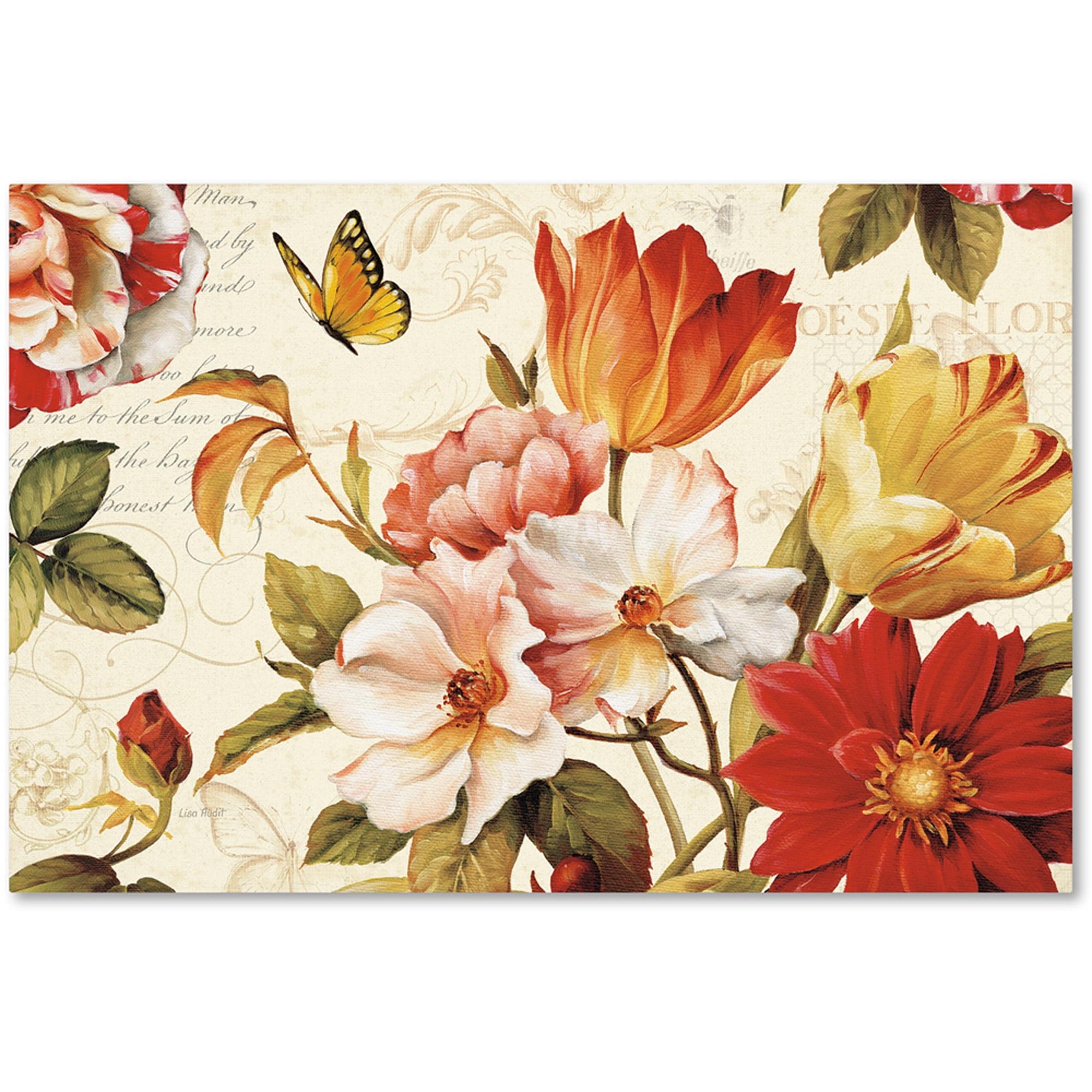 Ophelia & Co. " Poesie Florale III " by Lisa Audit Painting Print