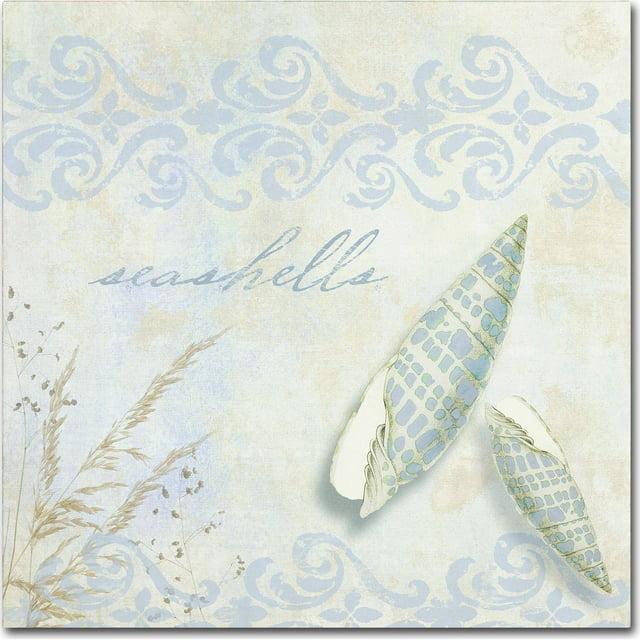 Trademark Fine Art "She Sells Seashells II" Canvas Art by Color Bakery