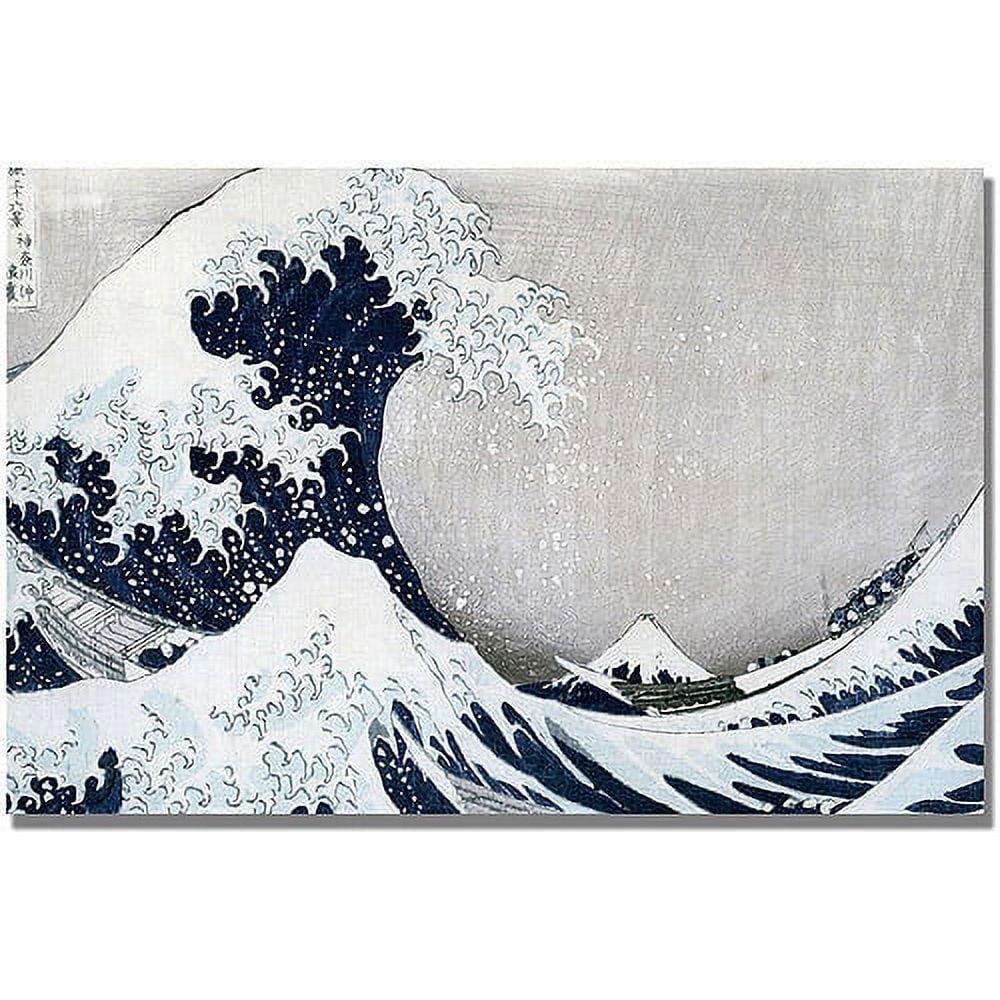 The Great Wave II Framed Canvas Art Print