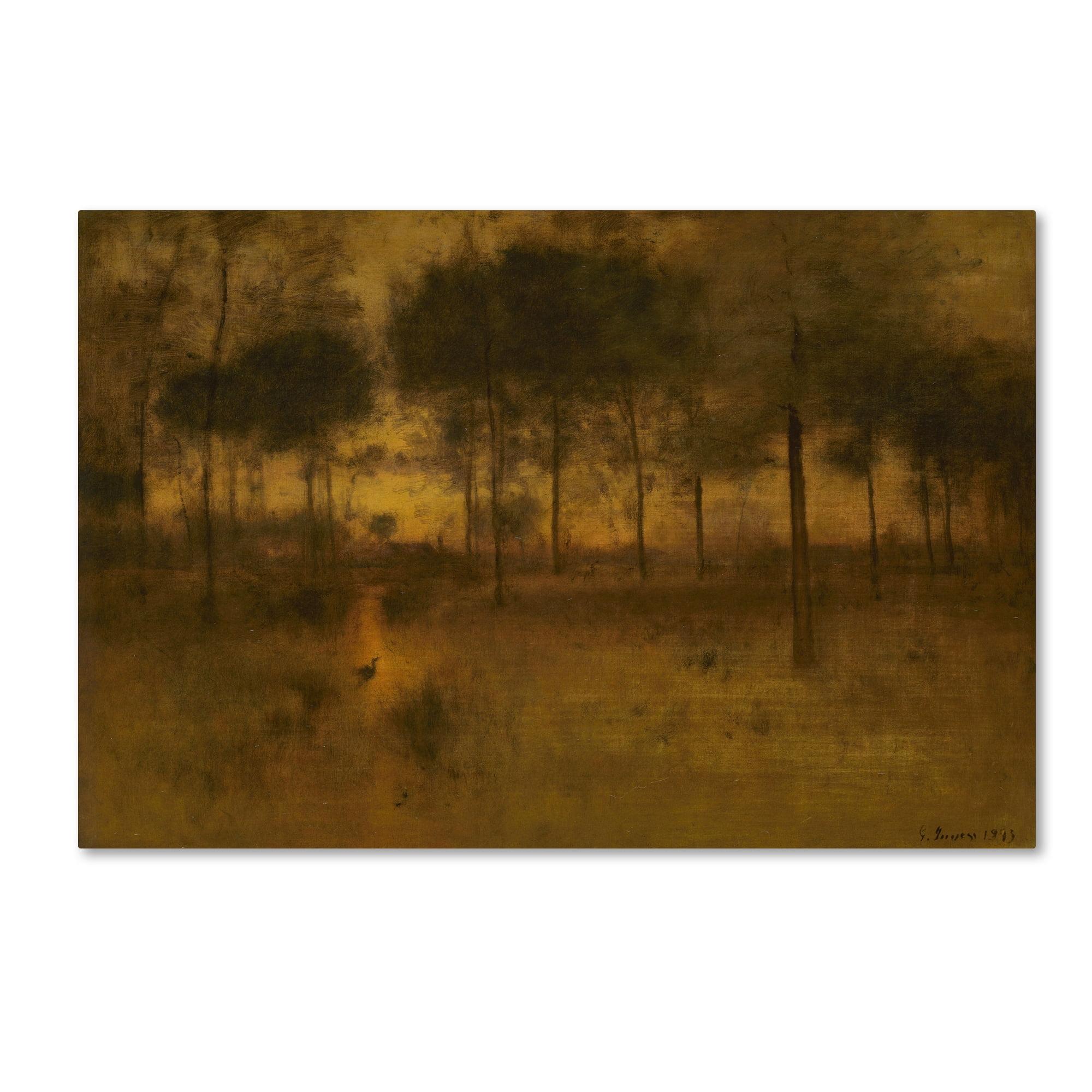 " The Home Of The Heron " by George Inness