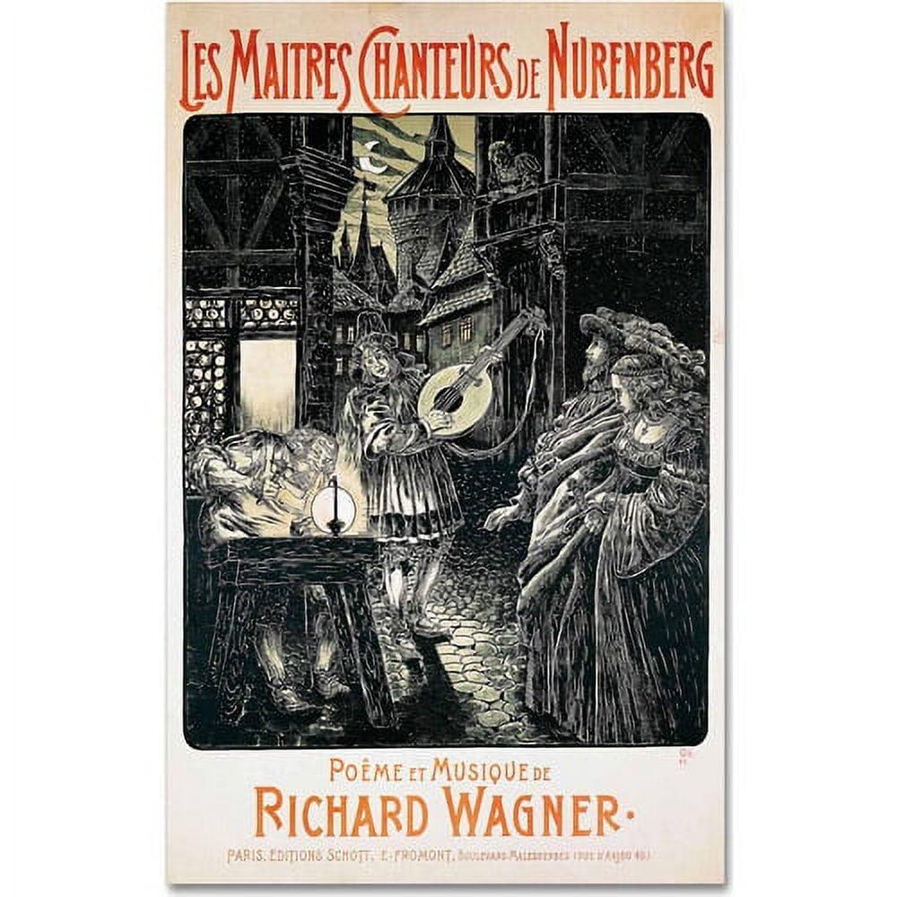 Trademark Fine Art " The Mastersingers Of Nuremberg " by Richard Wagner