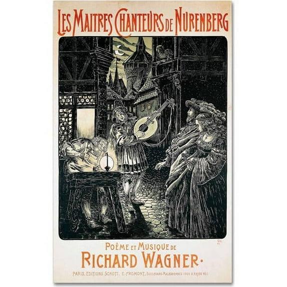 Trademark Fine Art " The Mastersingers Of Nuremberg " by Richard Wagner