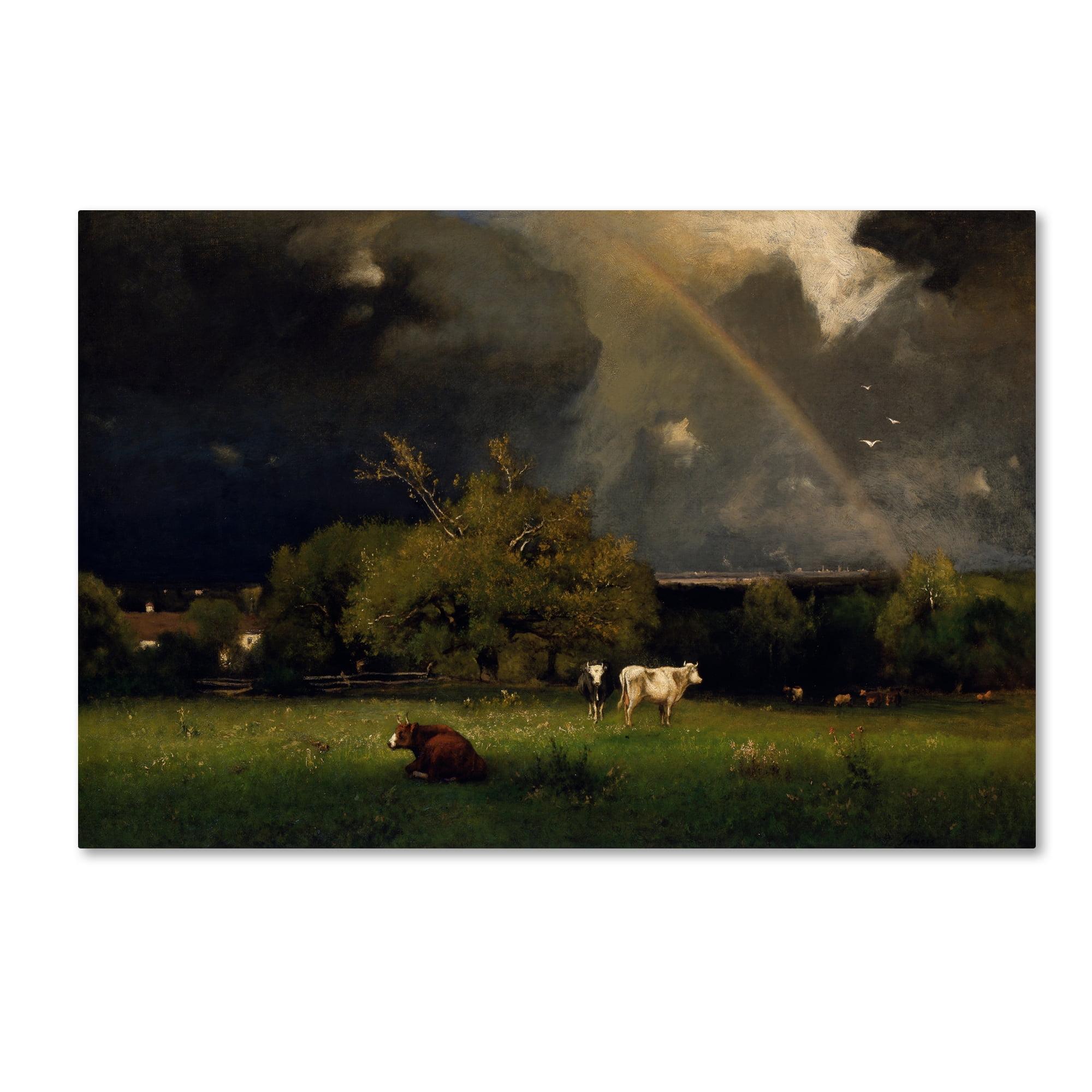 " The Rainbow " by George Inness