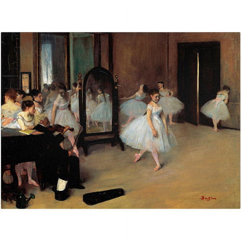 Vault W Artwork " The School Of Dance 1871 " by Edgar Degas