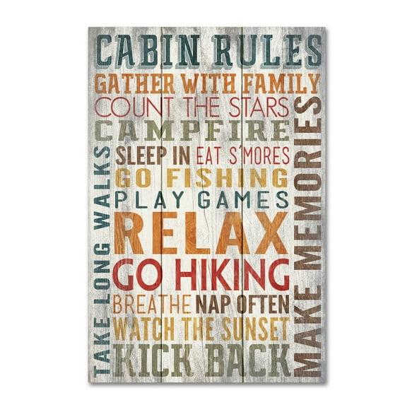 Trademark Fine Art 'Travel Poster 72' Canvas Art by Lantern Press