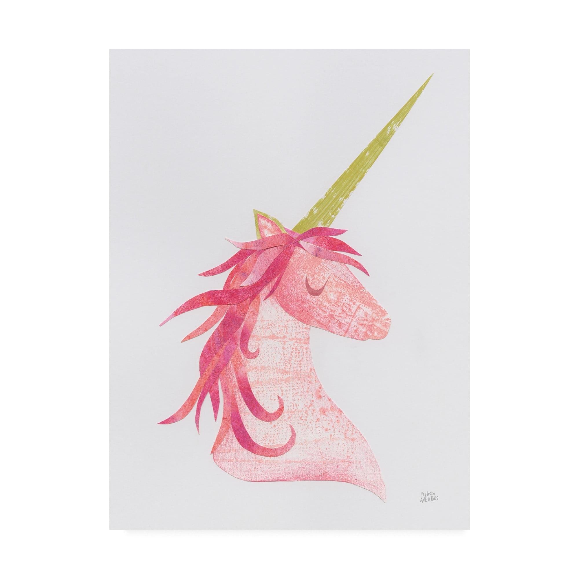 Trademark Fine Art 'Unicorn Magic I' Canvas Art by Melissa Averinos