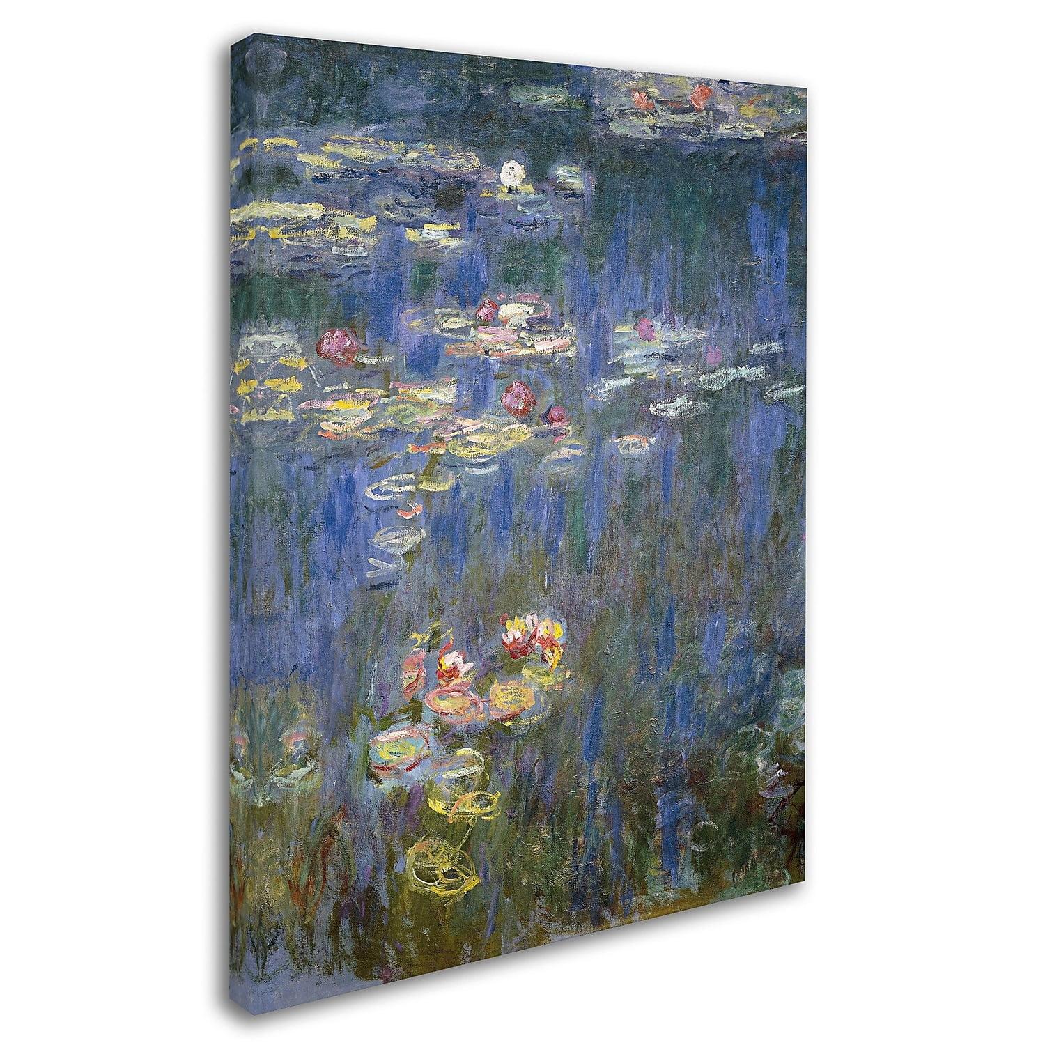 Claude Monet Water Lilies IV Canvas Print