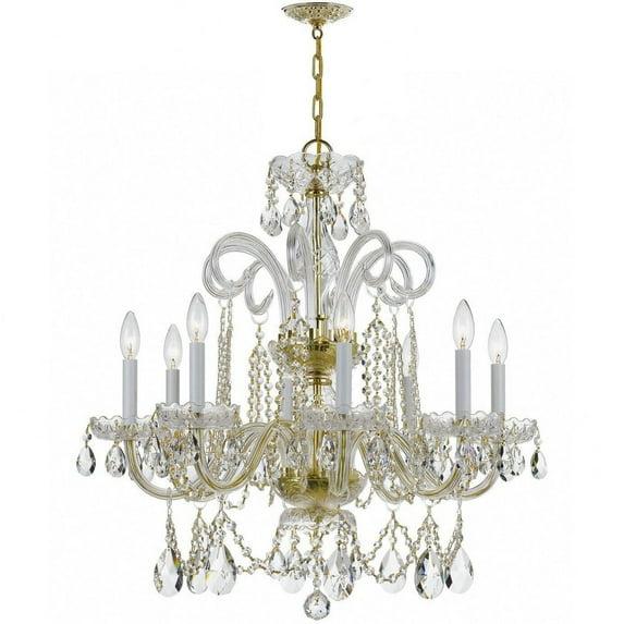 Traditional Crystal 5008-PB-CL-MWP Chandelier