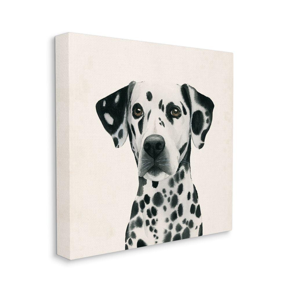 Stupell Industries Traditional Dalmatian Dog by Grace Popp - Photograph Print on Canvas