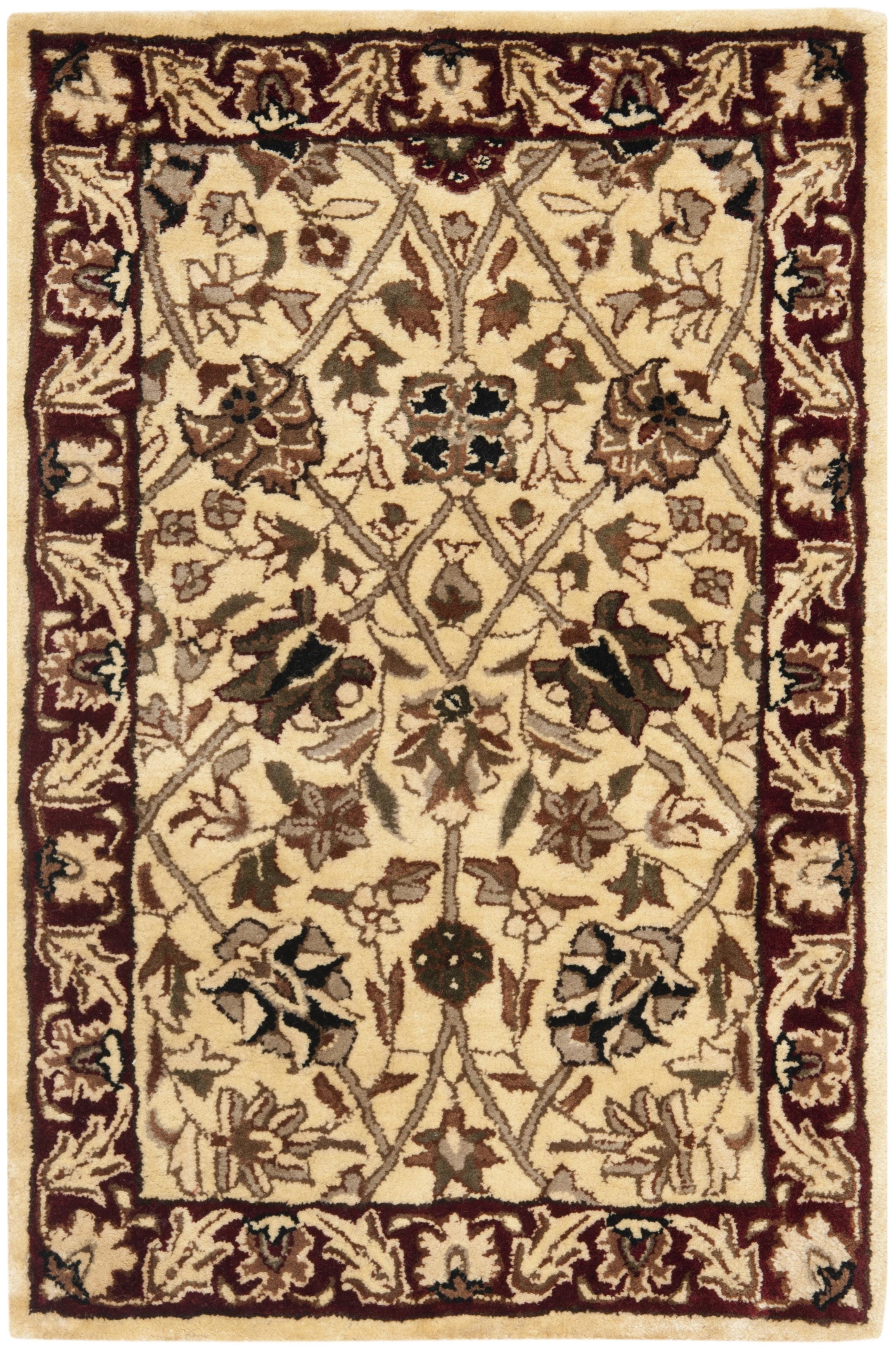 SAFAVIEH Persian Legend Jared Abstract Area Rug, Ivory/Red, 3' x 5'