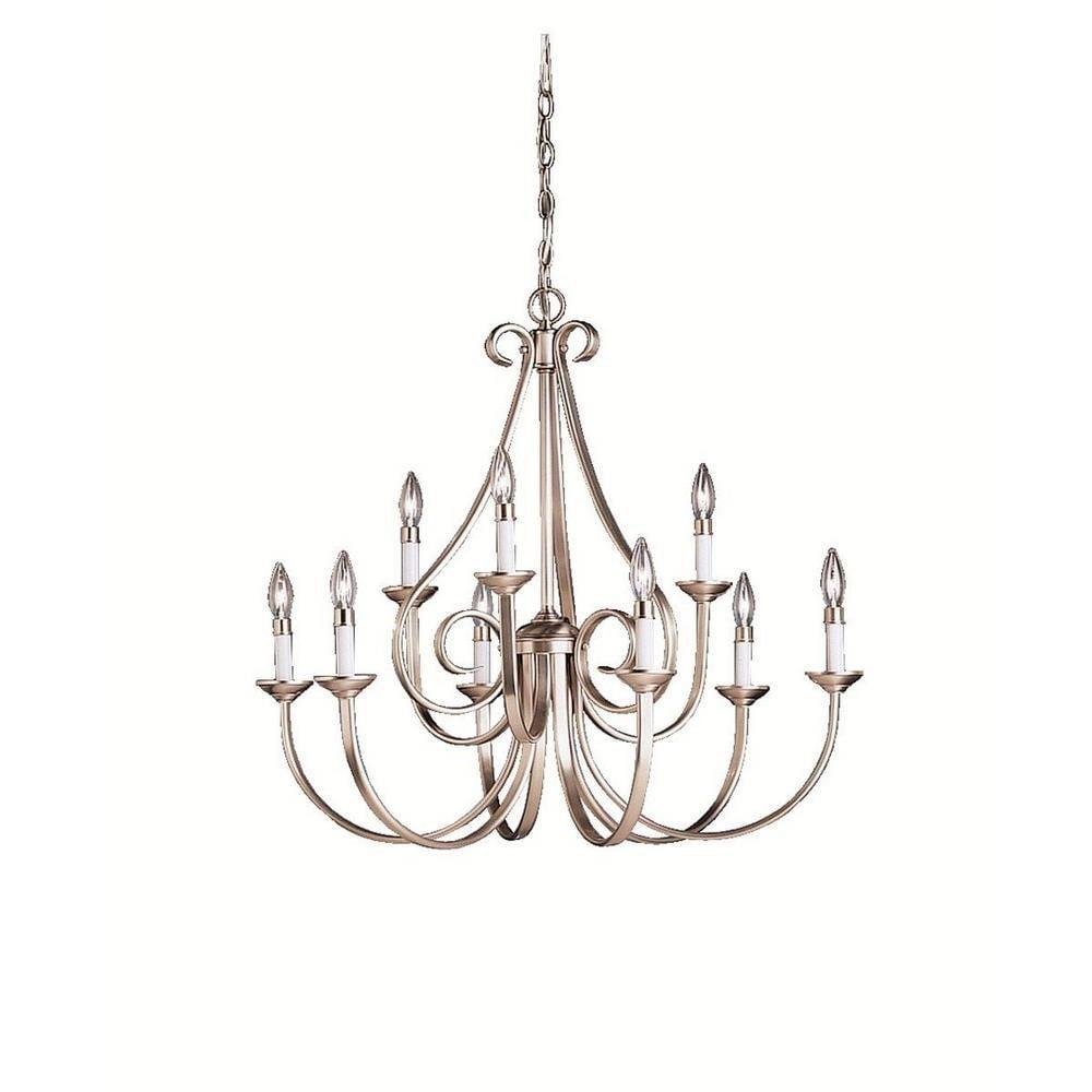 Dover 9 - Light Dimmable Classic / Traditional Chandelier