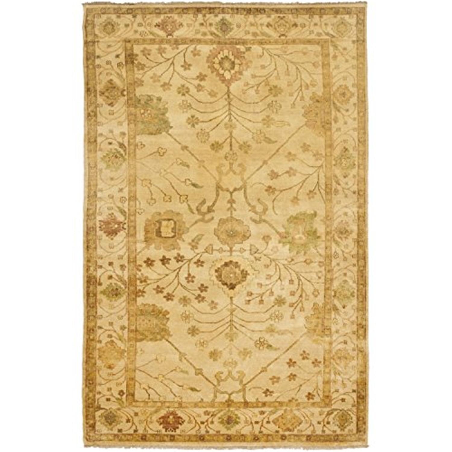 Oushak Hand Knotted Wool Oriental Rug