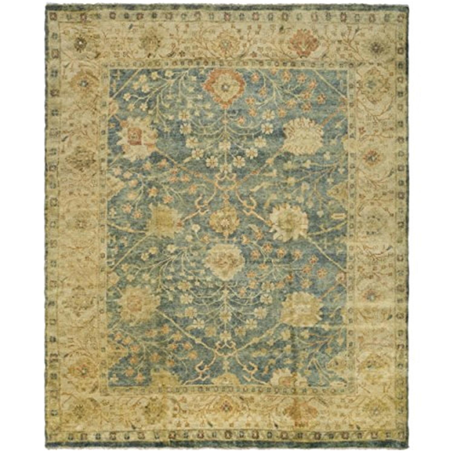 Oushak Hand Knotted Wool Oriental Rug