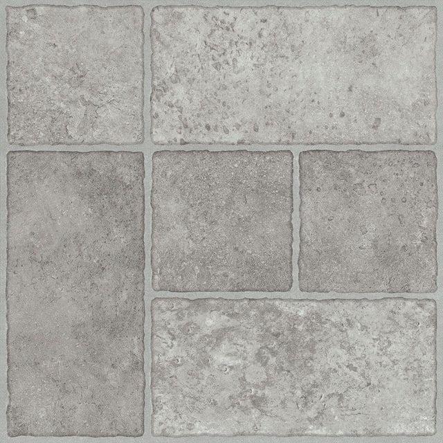 Trafficmaster Peel N' Stick Tile 12 In. X 12 In. Bodden Bay Grey 1.65Mm (0.065 In.) / 30 Sq. Ft. Per Case