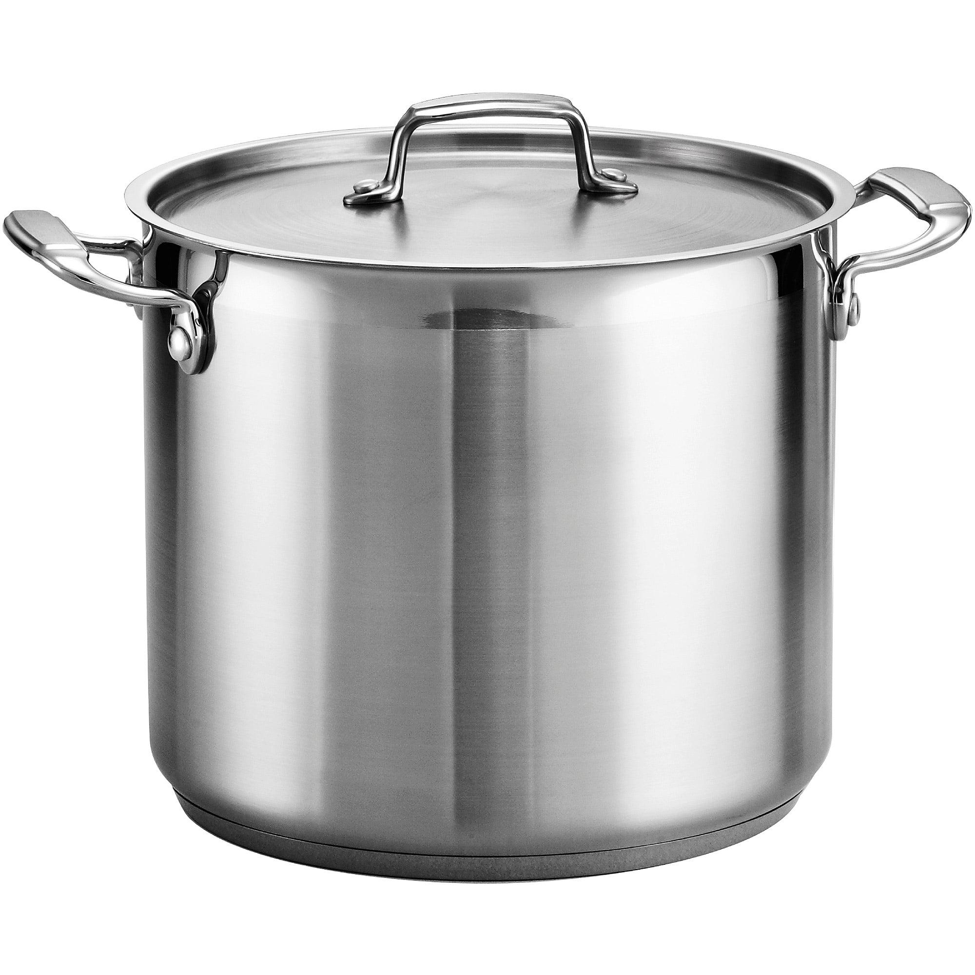 Tramontina Tramontina Gourmet Aluminum Stock Pot with Lid