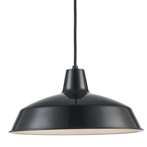Trans Globe Lighting 1100 Sherman 1 Light 7" Tall Industrial Dome Shaped Indoor Pendant -