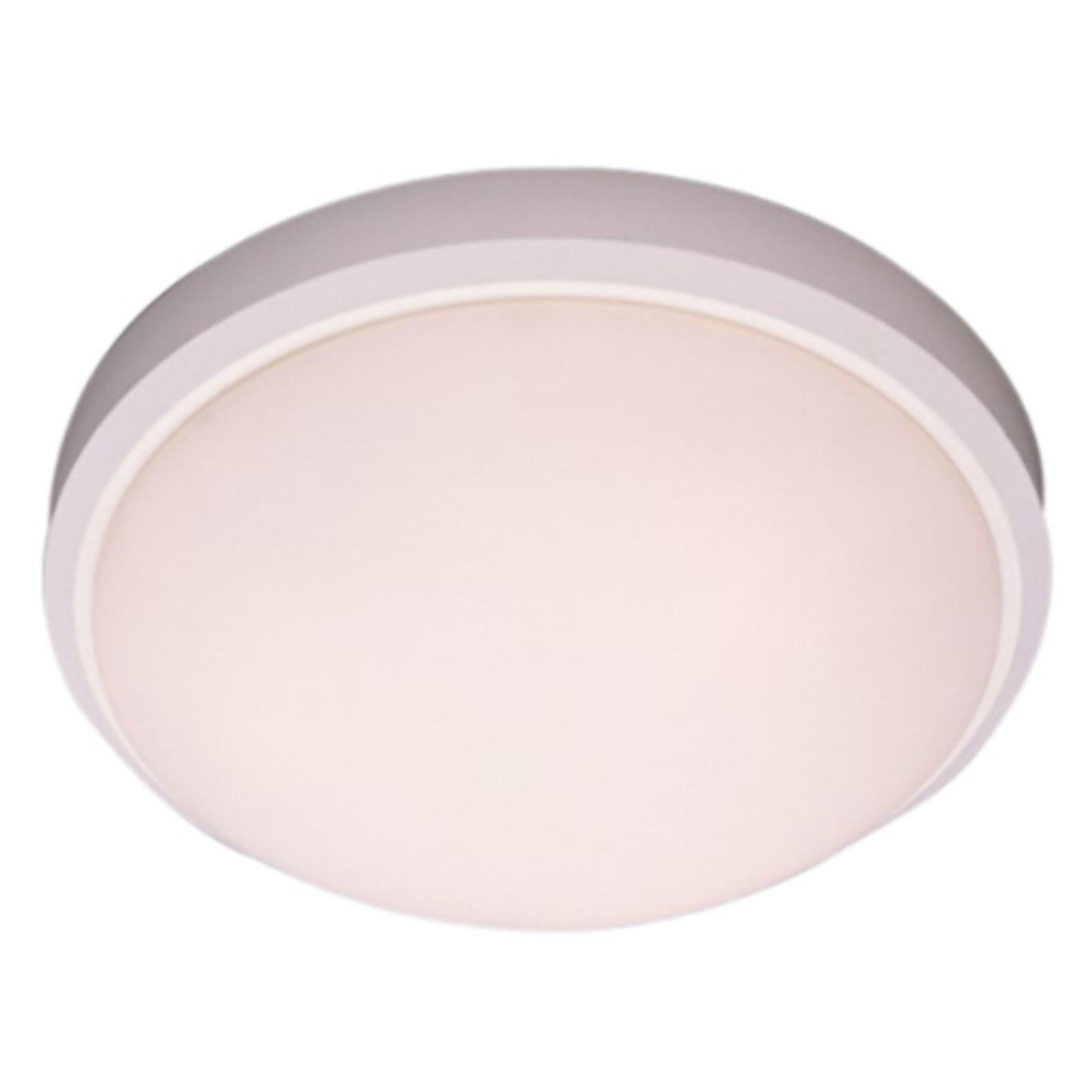 Bliss 15" White Frosted Glass Flush Mount Ceiling Light