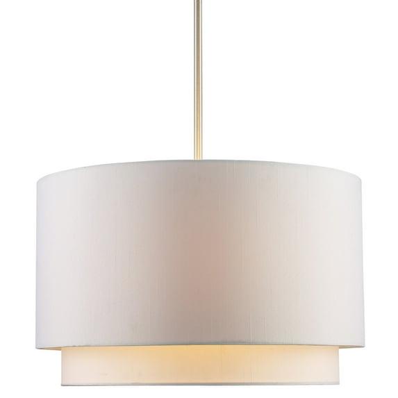 Trans Globe Lighting Pnd-802 Three Light Double Shade Pendant From The Young And Hip