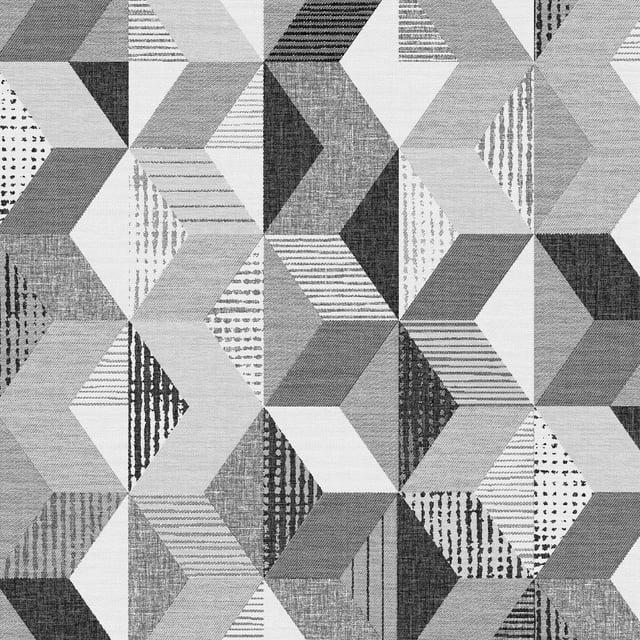 Transform Geo Mono Peel and Stick Wallpaper