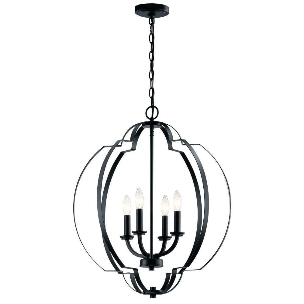 Kichler Lighting Voleta 4 - Light Pendant in  Black