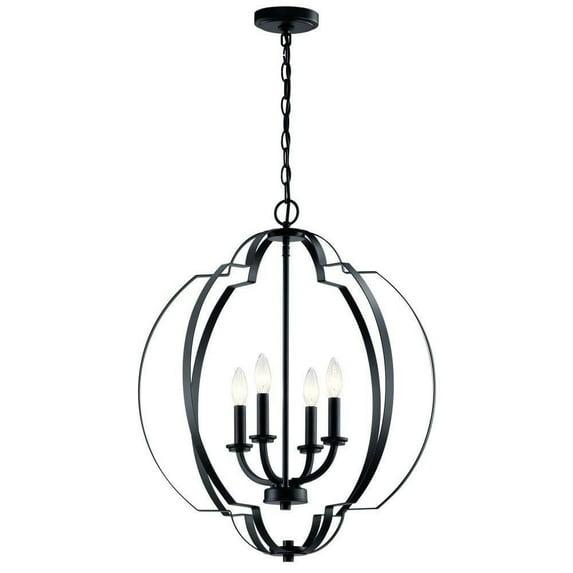 Kichler Lighting Voleta 4 - Light Pendant in  Black