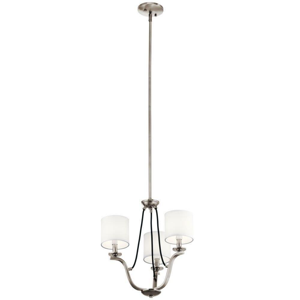 Kichler Lighting Thisbe 3 - Light Chandelier in  Classic Pewter