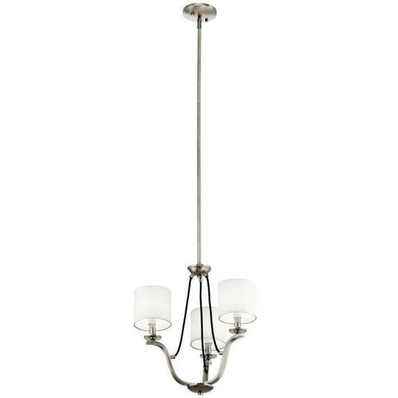 Kichler Lighting Thisbe 3 - Light Chandelier in  Classic Pewter