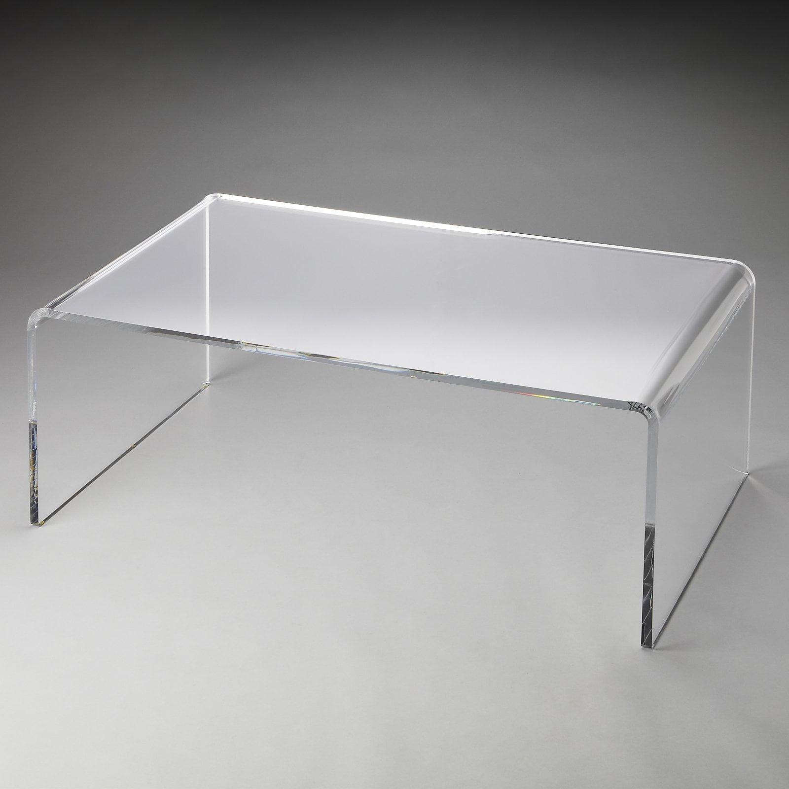 Butler Specialty Loft Crystal Clear Acrylic Coffee Table