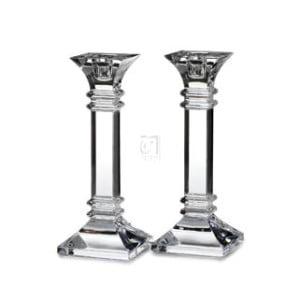 Marquis by Waterford Treviso 2 Piece Crystal Tabletop Candlestick Set (Set of 2)
