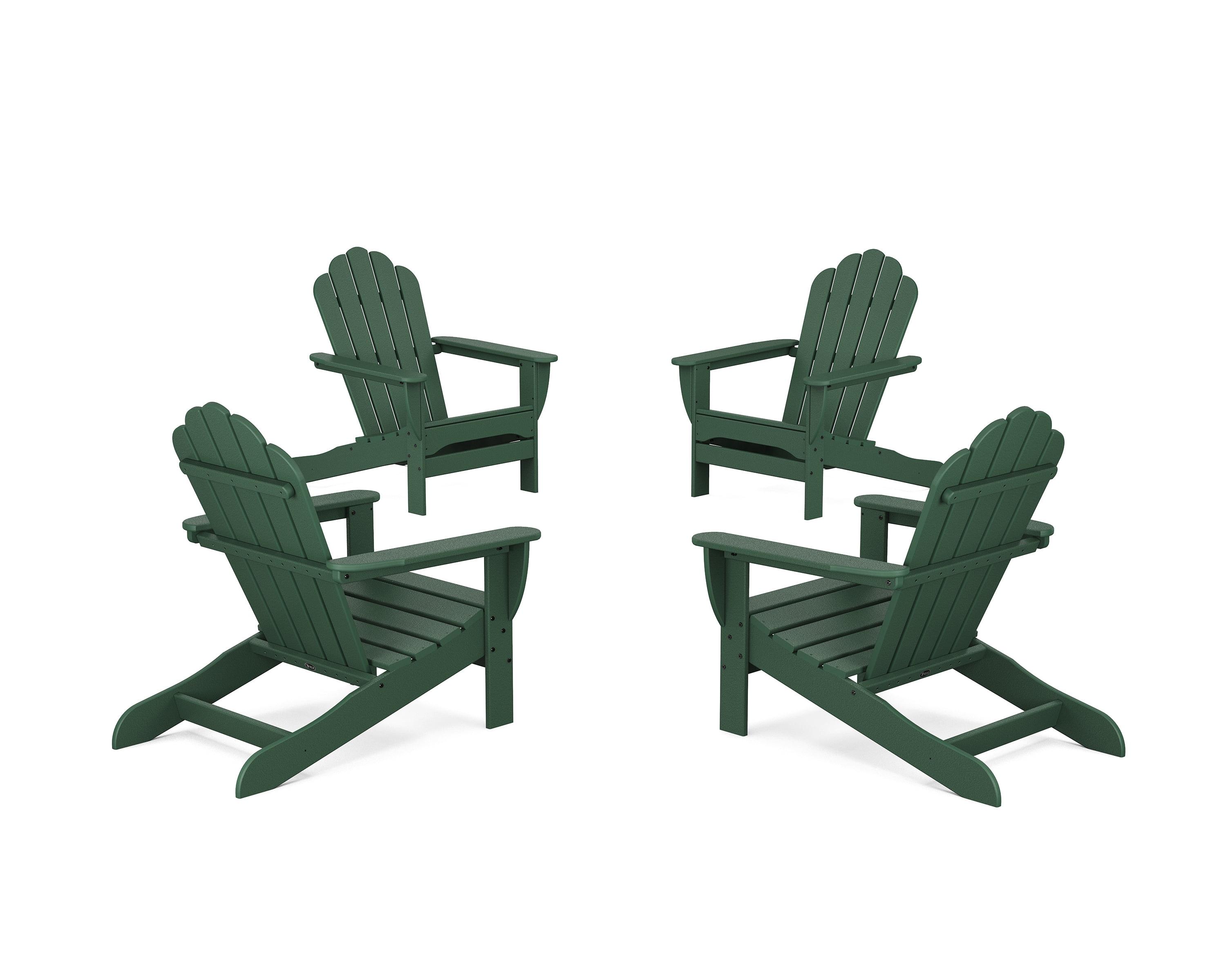 4-Piece Monterey Bay Oversized Adirondack Chair Conversation Set