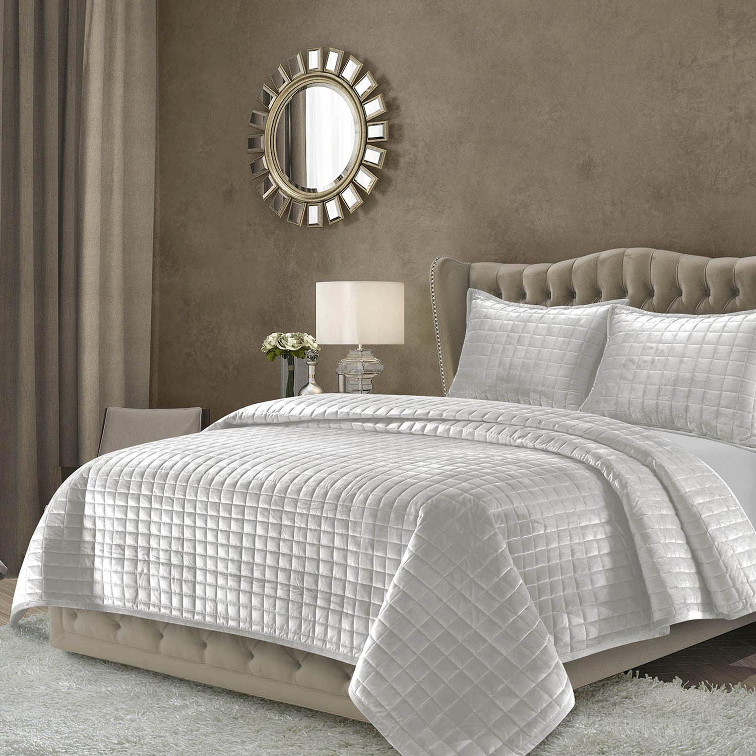 Florence Velvet Oversized Quilt Set - Tribeca Living