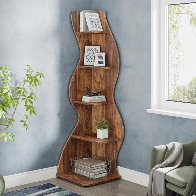 Millwood Pines Arhab Corner Bookcase