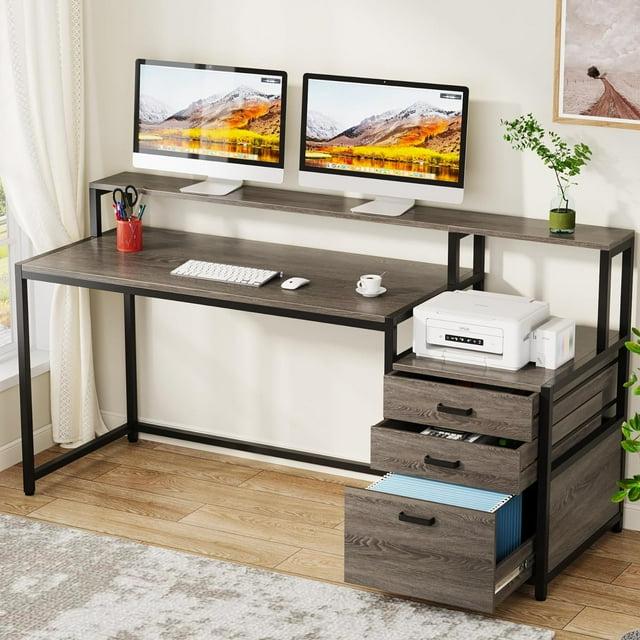 Lantine 63" Ergonomic Office Desk