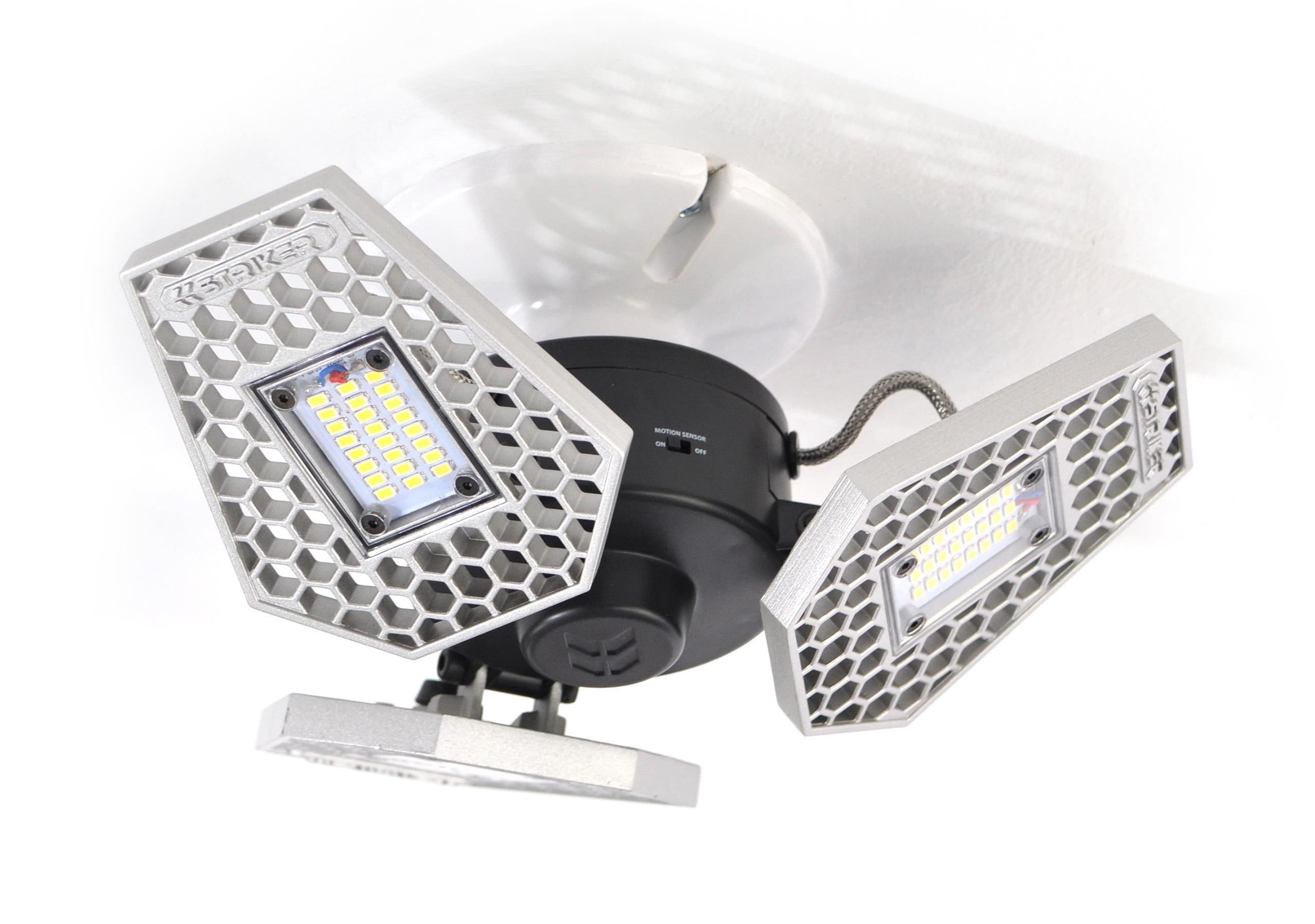 UltraBright 4000 Lumens LED Aluminum Motion-Activated Ceiling Light